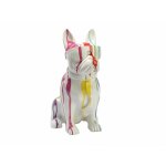 Bulldog cravate trash - amadeus - 40 cm
