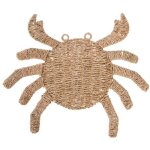 Amadeus - d�coration murale crabe en rotin