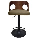 Amadeus - tabouret de bar emilie moutarde