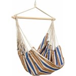 Hamac suspendu pour s'asseoir xxl 185x130cm 100% coton 150kg siège pour se balancer avec pivot 360° bleu ... Hamac suspendu pour s'asseoir xxl 185x130cm 100% coton 150kg siège pour se balancer avec pivot 360° bleu ...