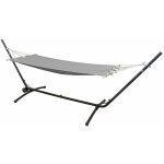 Hamac avec support 1 personne ajustable - 335cm support hamac acier avec roues