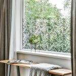 Ambiance - sticker - adh�sif film fen�tre anti regard occultant - p�tales - stickers autocollant brise ...