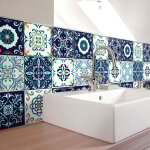 Ambiance - sticker - stickers muraux - sticker mural carrelage adh�sif cuisine salle de bain - azulejos ...