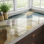 Ambiance - sticker - rouleau rev�tement adh�sif imperm�able - sticker lavable plan de travail - �poxy ...