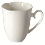 Ambition diana tasse en porcelaine pour boissons blanche 350 ml