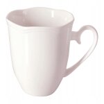 Ambition diana tasse en porcelaine pour boissons blanche 350 ml
