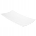 Ambition saladier rectangulaire en porcelaine blanc 21, 5 x 10 cm