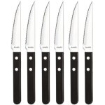 Amefa - coff magnet 6 ctx steak pizza noir