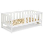 Monmobilierdesign - amelia lit enfant 160x80 blanc sans tiroir Monmobilierdesign - amelia lit enfant 160x80 blanc sans tiroir