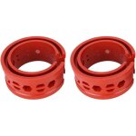 Amortisseur tampon de ressort, universel voiture coussin butoir rouge voitures amortisseurs ressort type ...