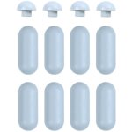 Amortisseur universel wc, 12 pcs tampons pour abattant de wc, tampon universel pour si�ge de toilette ...