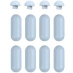 Amortisseur universel wc, 12 pcs tampons pour abattant de wc, tampon universel pour si�ge de toilette ...