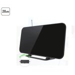 Amplificateur d'antenne terrestre num�rique portable 28db dvb - t voiture camping - car maison