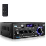 Amplificateur audio, amplificateur hifi, amplificateur st�r�o 600w 2 canaux, bluetooth 5. 0, 12v 220v, ...