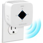 Amplificateur de signal wi - fi domestique : couverture du r�p�teur internet jusqu'� 6 500 pieds carr�s ...