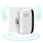 Amplificateur wifi, amplificateur internet sans fil 2, 4 g pour la maison 300 mbps super boost rpteur ...
