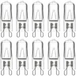 Ampoule halogene g9 28w 230v, 370lm 2700k blanc chaud dimmable, g9 ampoules capsule, pour lustres, lampes ...