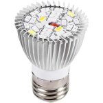 Ampoule lampe de croissance, led cultiver ampoule 10w e27 haute puissance panneau full spectrum led  ...
