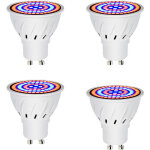 Ampoule led gu10 pour culture de plantes, spectre complet, id�ale pour les plantes d'int�rieur, les potagers, ...