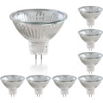 Ampoule led gu5. 3 50w pack de 8 12v ampoules halog�nes r�flecteur, dimmable projecteur, ampoule spot ...