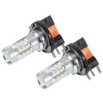 Ampoule led h15 80w blanche pour phare de voiture