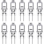 Ampoule pour terrarium, lampe chauffante, g4 12 v 10 w, lot de 10