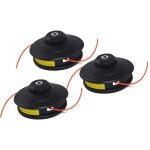 Lot de 3 ttes  double fil  avance automatique pour dbroussailleuse fuxtec