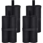 Amrinugl - paquet de 4 poids lourd de sable gazebo, qualit� industrielle pour les jambes, tentes pare ...