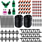 Amrinugl - syst�me d'irrigation, 149 pcs micro irrigation goutte � goutte kit arrosage automatique, systeme ...