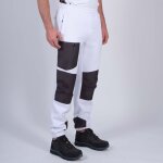 Amy jogging de travail 1107 blanc , gris m