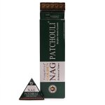 Ancient wisdom - 42g jumbo golden nag - cnes d'encens patchouli back flow - vendu par 1