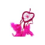 Attrape - r�ves bali - petit coeur - turq / rose / violet - vendu par 1