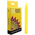 Ancient wisdom - bougies magiques manifeste (pack de 12) - jaune - chakra du plexus solaire - vendu par ...