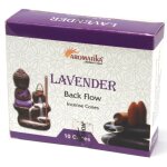 Ancient wisdom - c�nes d'encens � reflux aromatica - lavande - vendu par 1