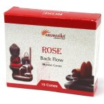 Ancient wisdom - c�nes d'encens � reflux aromatica - rose - vendu par 1