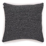Ancient wisdom - housse de coussin classique - labyrinthe noir - 40x40cm - vendu par 1