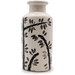 Ancient wisdom - vase droit motif bambou - naturel - vendu par 1