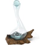 Ancient wisdom - verre en pte sur bois - carafe  vin - vendu par 1