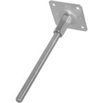 Ancrage de poteau en acier r�glable verticalement kotarbau� pour tonnelles, abris de jardin, cl�tures ...
