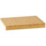 Andrea house - planche  dcouper de cuisine en bambou 45x35x5cm cc72078