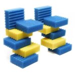 Andyou - lot de 12 pi�ces de rechange pour filtre biologique cbf350 ensemble complet d'�ponge filtrante ...