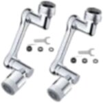 Andyou - lot de 2 robinets d'a�rateurs universels pivotants � 1080 � - extension pivotante - ventilateur ...
