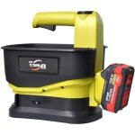 Andyou - carteur de graines d'herbe, �pandeur de graines sans fil de 5, 5 l avec largeur de dispersion ...