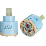 Andyou - cartouche c�ramique, 40mm cartouche robinet adapt� au robinet de cuisine et au robinet de lavabo ...