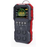 D�tecteur de fuite de gaz 4 en 1, moniteur multi - alarme de gaz combustible, naturel, m�thane, propane, ...