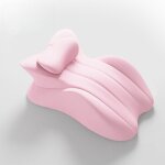 Andyou - oreiller de soutien lombaire, coussin ergonomique pour le dos et la lecture - housse lavable ...