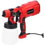 Andyou - pistolet de pulv�risation �lectrique pulv�risateur de peinture fendu pour cl�tures murales de ...