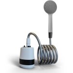 Andyou - pomme de douche ?pommeau de douche compact rechargeable par usb pour , le nettoyage des animaux, ...