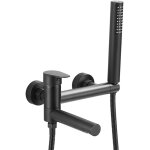 Andyou - robinet douche mural laiton monocommande mitigeur de baignoire avec douchette et flexible de ...