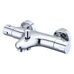 Andyou - robinet thermostatique de bain avec bouton de s�curit� 38�c, robinet thermostatique de bain ...